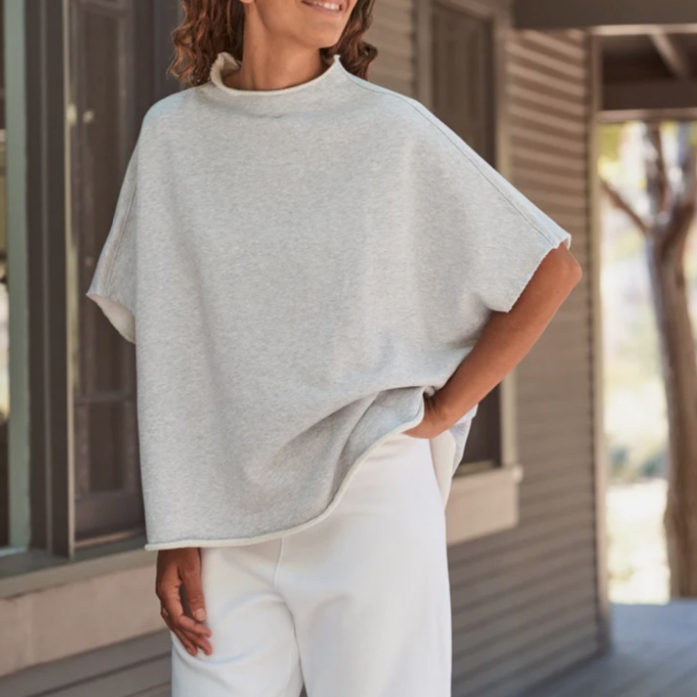 Frank & Eileen Funnel Neck Capelet